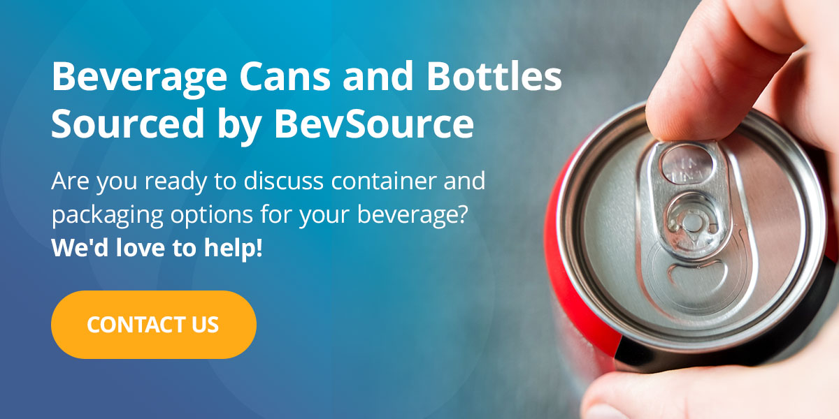 Beverage Cans and Bottles Sourced by BevSource