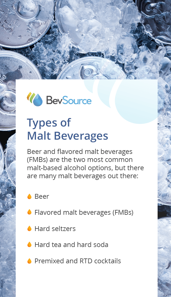 Types of Malt Beverages
