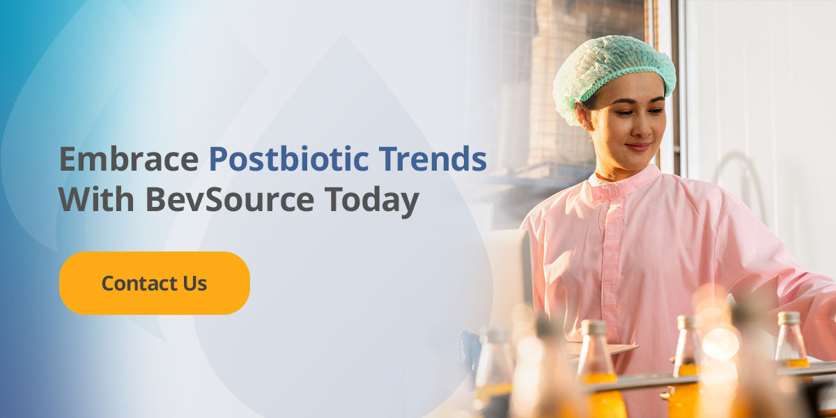 Embrace Postbiotic Trends With BevSource Today