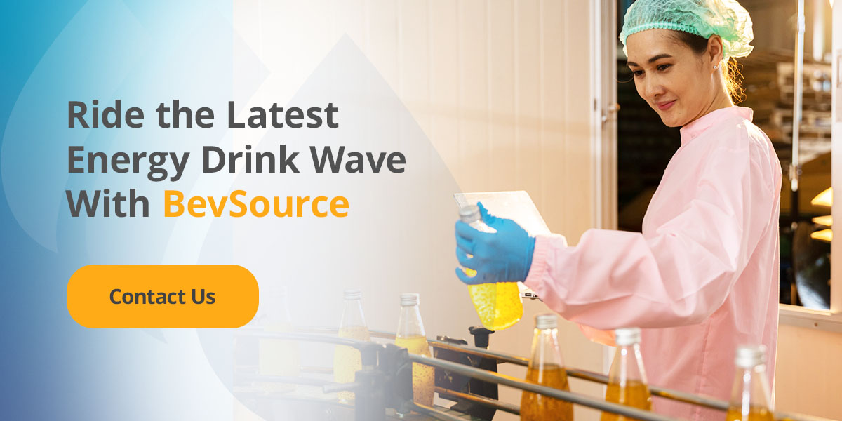 Ride the Latest Energy Drink Wave With BevSource