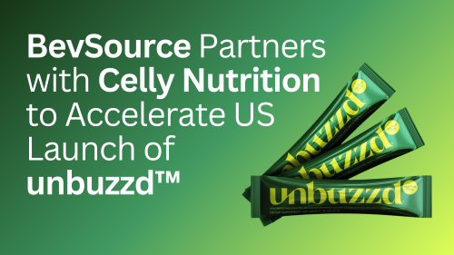 BevSource Partners with Celly Nutrition to Accelerate US Launch of Innovative Beverage unbuzzd™