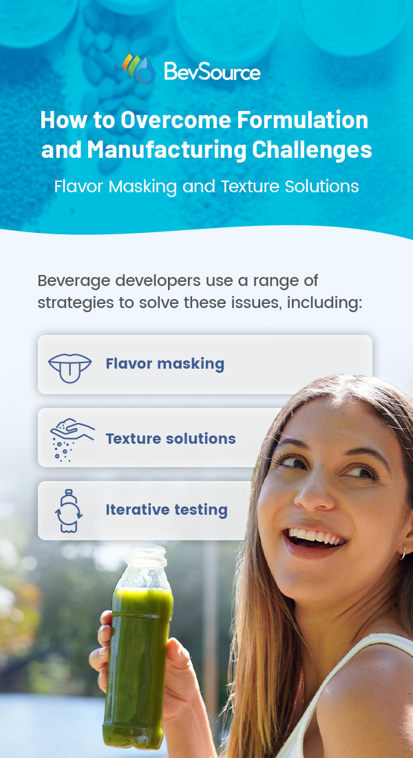 Flavor Masking and Texture Solutions