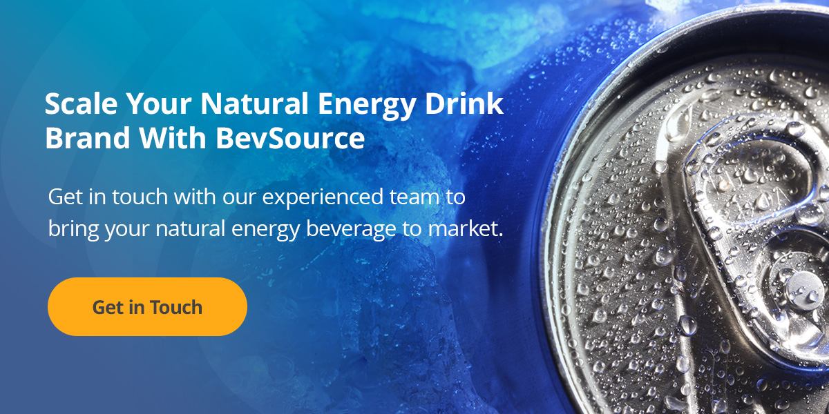 Scale Your Natural Energy Drink Brand With BevSource